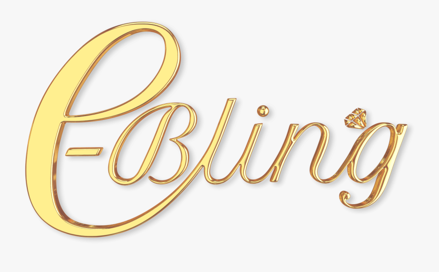 E Bling, Transparent Clipart