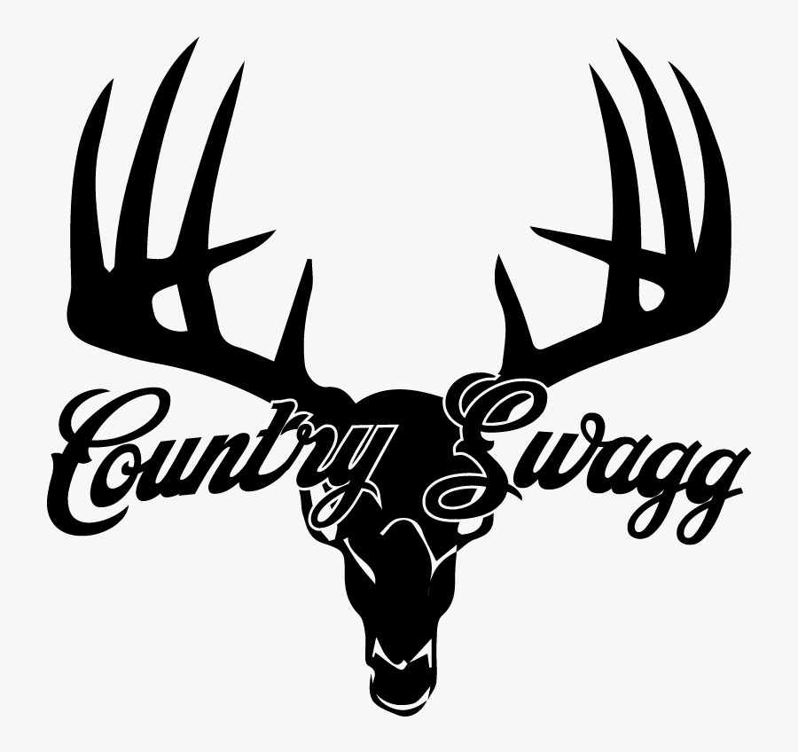 Drop Tine Buck Decal, Transparent Clipart