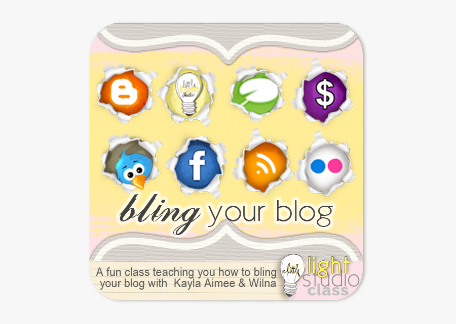 Social Media, Transparent Clipart