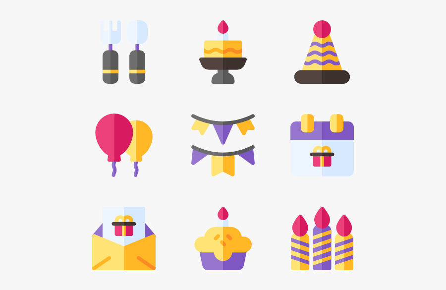 Birthday, Transparent Clipart