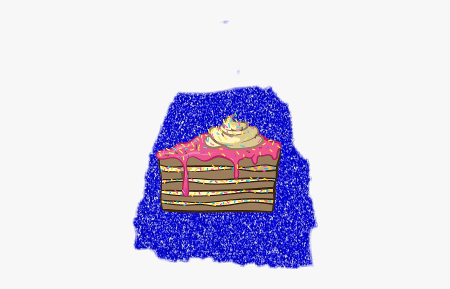 #slice #cake #picsart - Illustration, Transparent Clipart