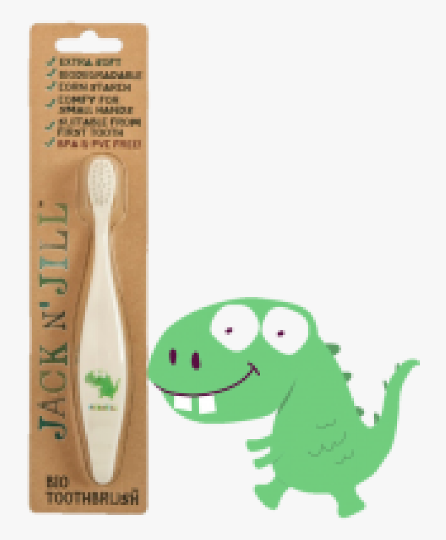 Jack N Jill Toothbrush Dino, Transparent Clipart