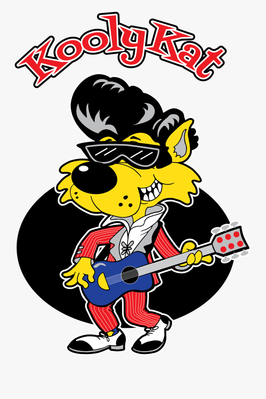 Kooly Kat Logo Nobg - Cartoon, Transparent Clipart