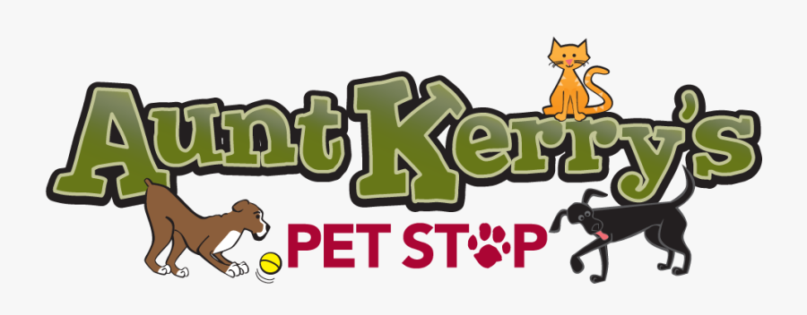 Aunt Kerry"s Pet Stop - Cartoon, Transparent Clipart