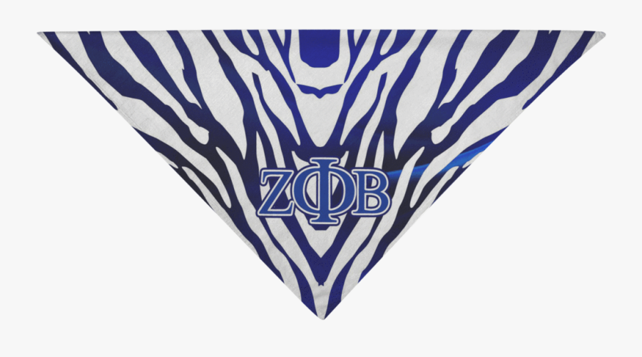 Zeta Phi Beta Pet Bandana - Undergarment, Transparent Clipart