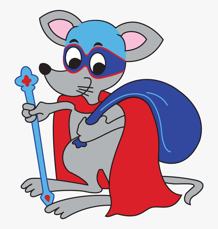 Hydro The Water Saving Rat - Cartoon, Transparent Clipart