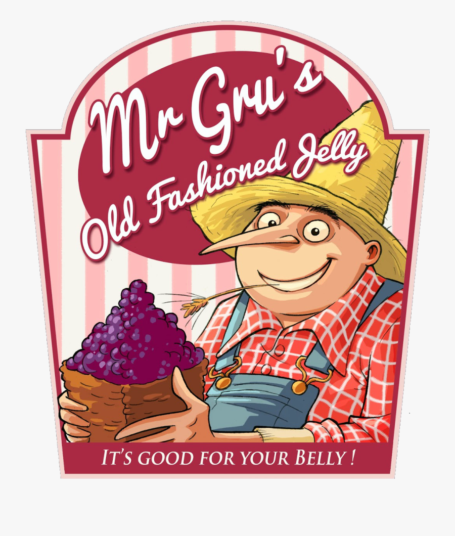 A Very Despicable Wiki - Mr Gru's Old Fashioned Jelly, Transparent Clipart