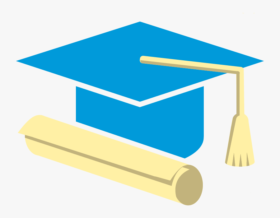 Clip Art Graduation Cap Silhouette, Transparent Clipart