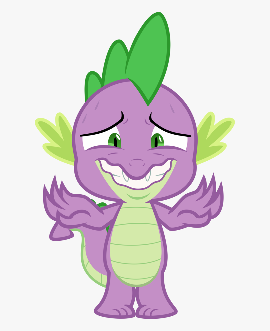 Spike Mlp With Wings Png, Transparent Clipart