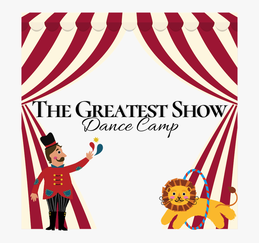 Cheer Camp Circus Theme, Transparent Clipart