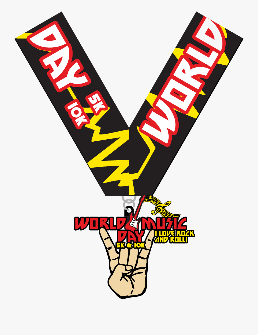 World Music Day Race, Transparent Clipart