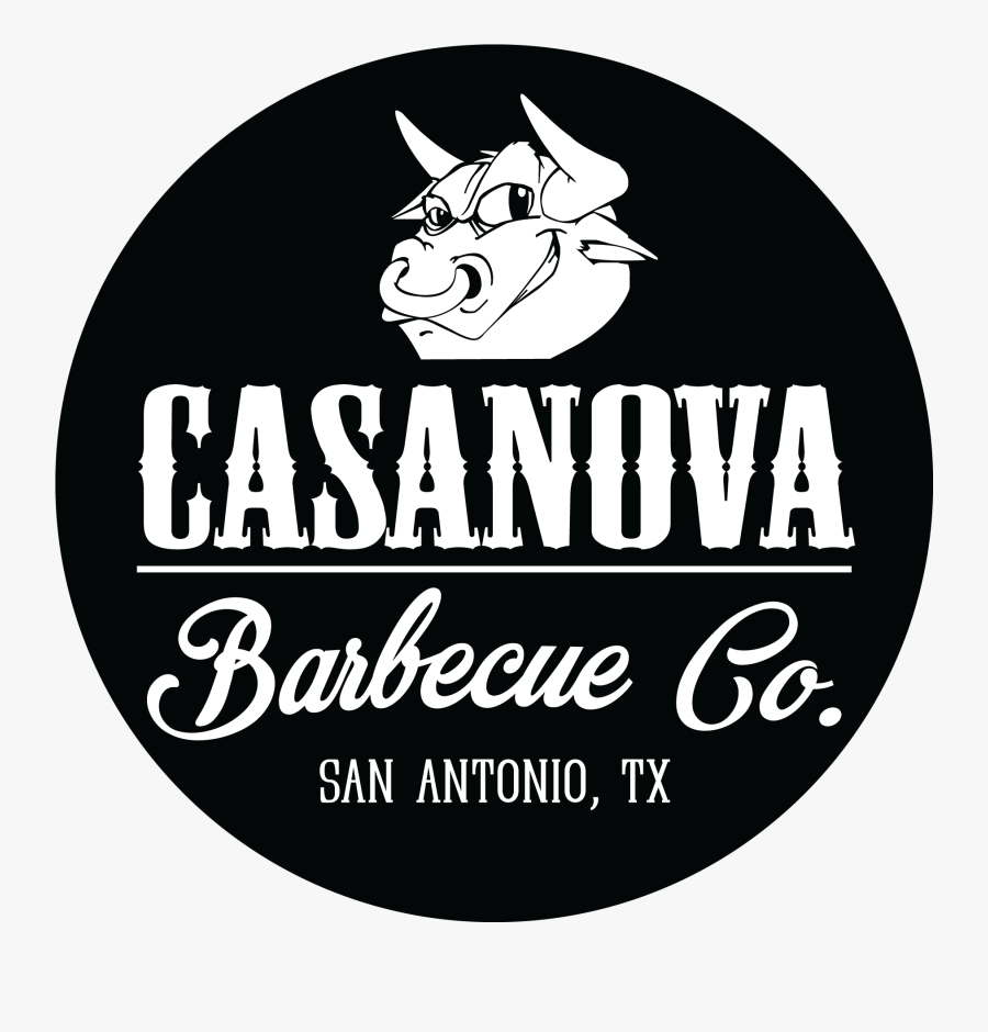 Casanova Barbecue - Label, Transparent Clipart