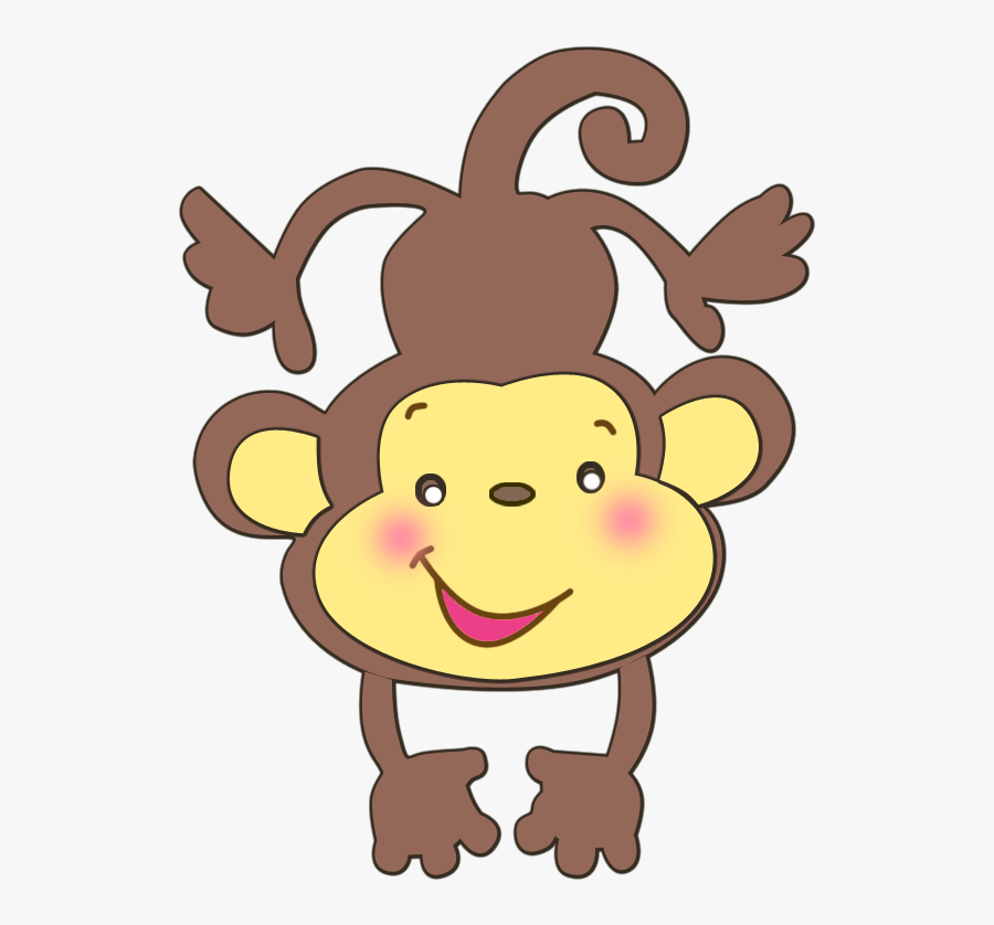 Dorable Bebé Mono Para Colorear Para Imprimir Imágenes - Fisher Price Monkey Baby Shower, Transparent Clipart