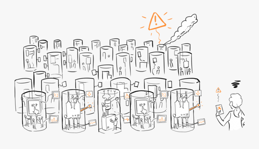 Chain Monitoring - Drawing, Transparent Clipart