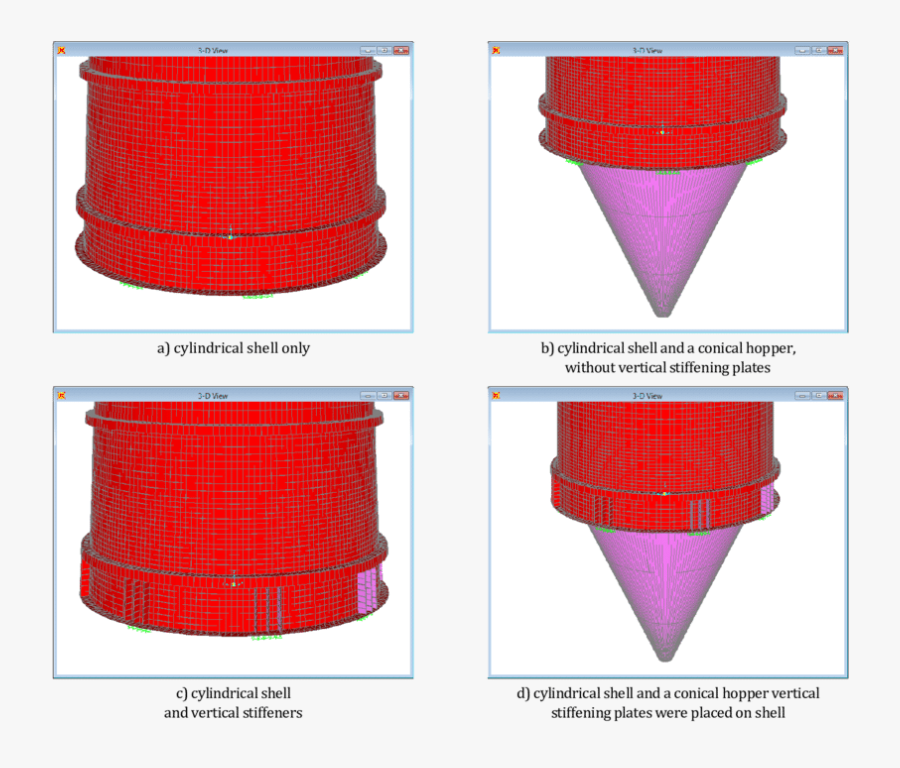 Variants Of Researched Silos And Joints, Transparent Clipart