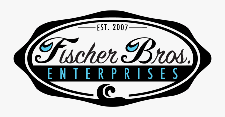 Badge Style Logo For Fischer Bros, Transparent Clipart