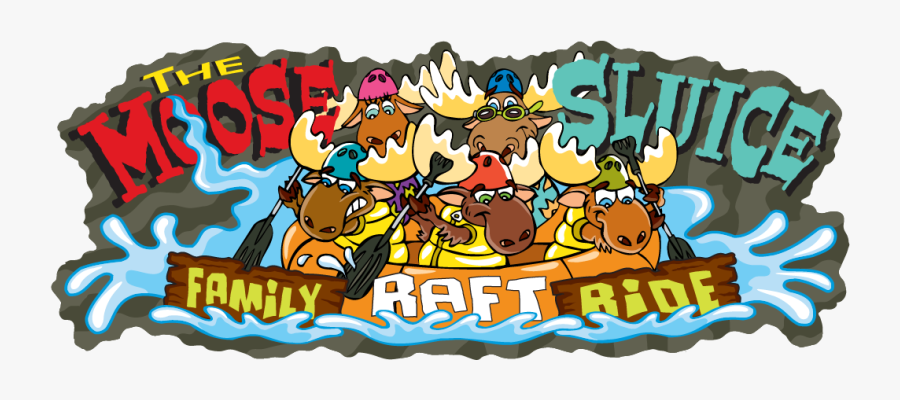Moose Sluice - Silver Rapids Water Park, Transparent Clipart