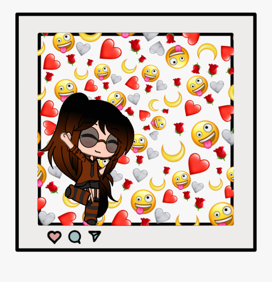 Add Your Oc And Join With Me <3 - Emoji Background Picsart, Transparent Clipart