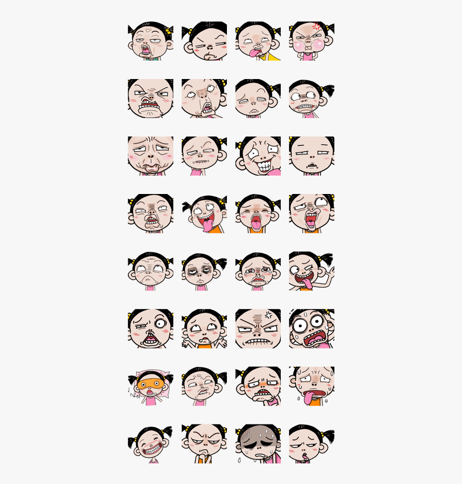 Champoo Funny Face, Transparent Clipart