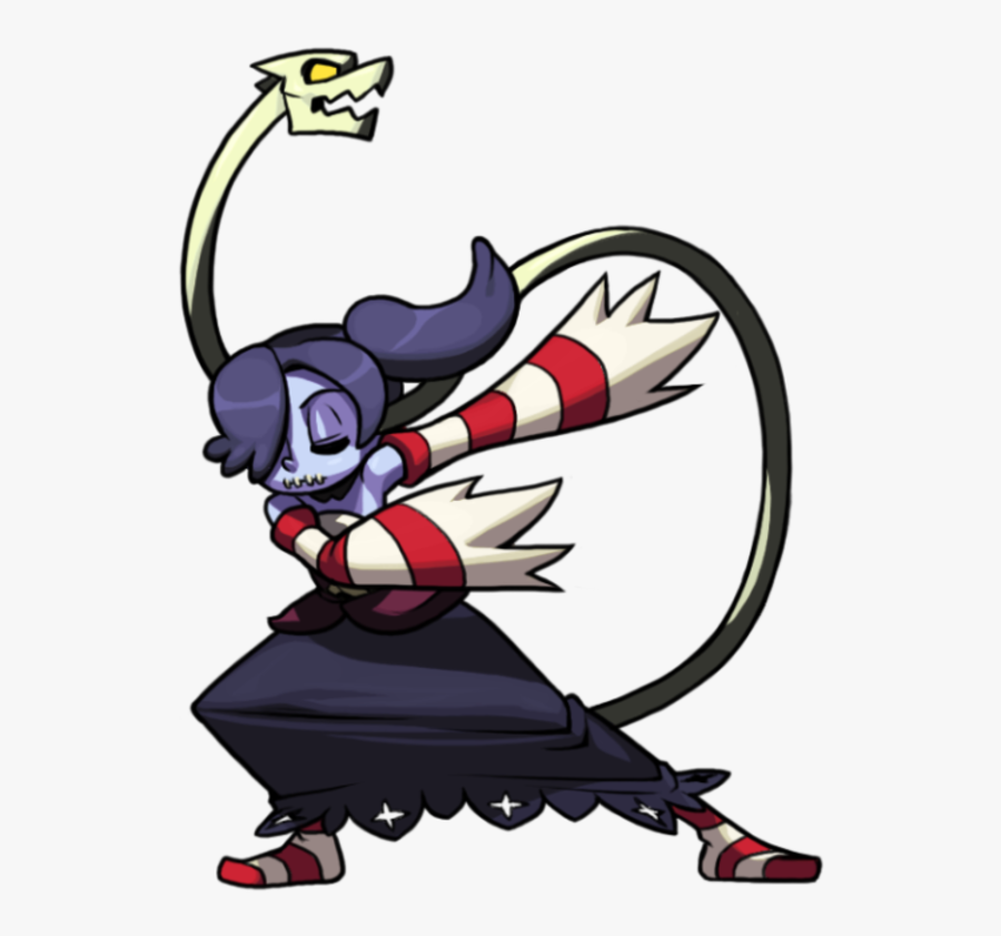 Fictional Character Vertebrate Cartoon Mythical Creature - Skullgirls Dab, Transparent Clipart