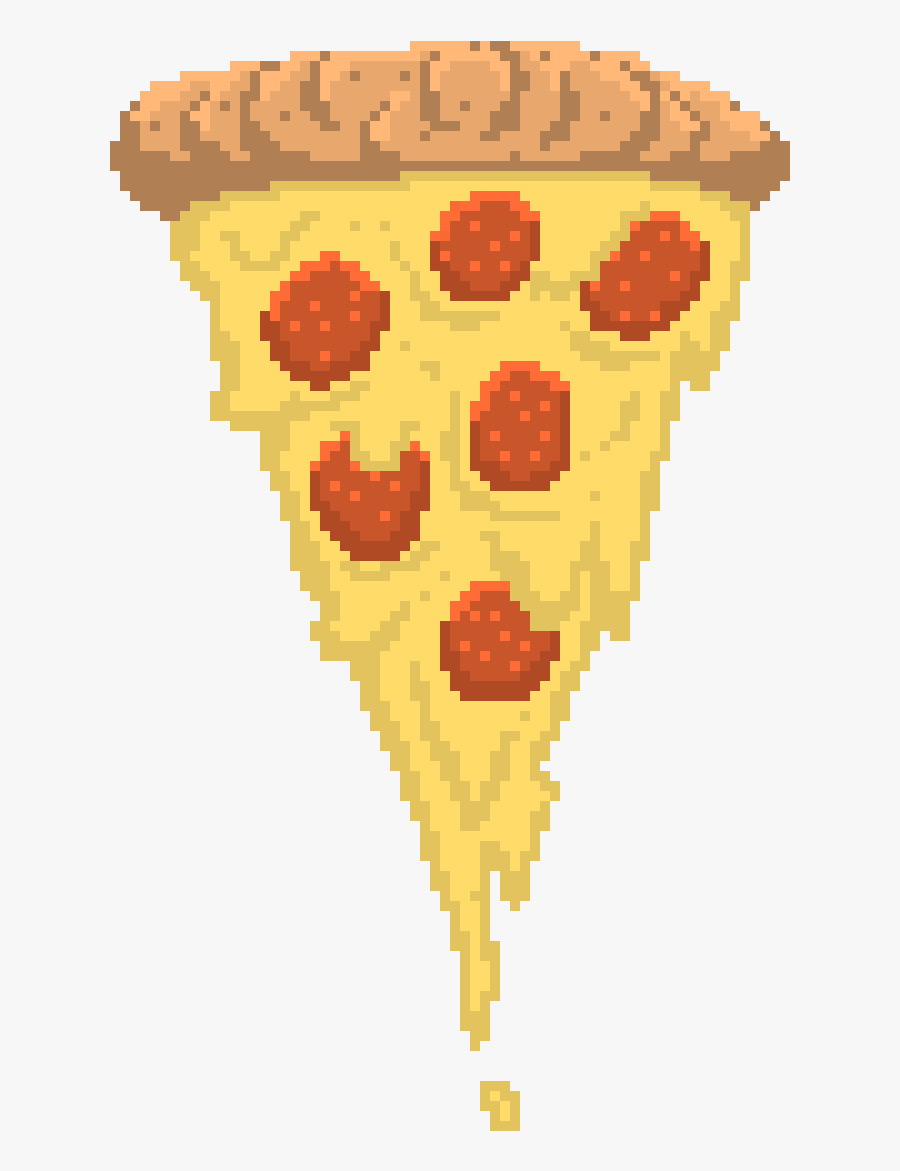 Pixel Pizza Png, Transparent Clipart