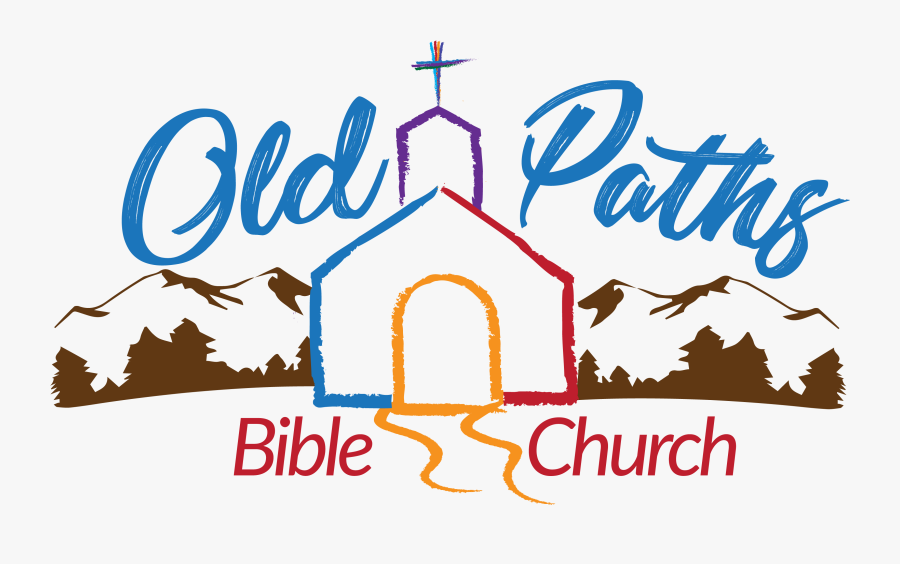 Old Paths Bible Church - Silhouette, Transparent Clipart