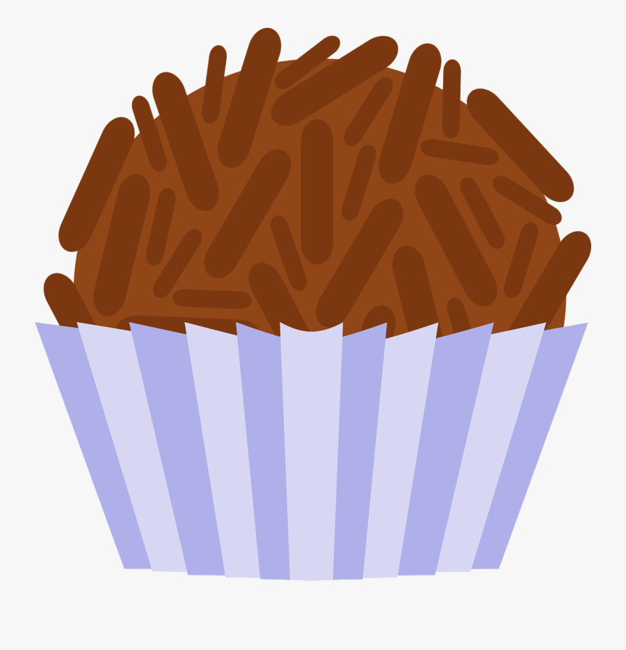 Brigadier Sweet Chocolate Free Picture - Brigadeiro Desenho Fundo Transparente, Transparent Clipart