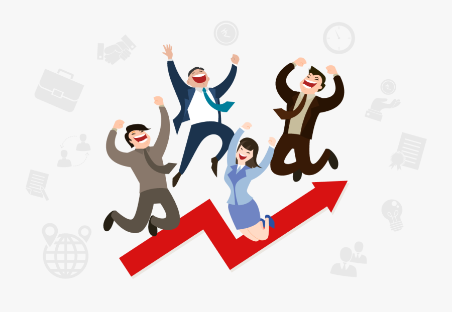 Iasp-banner - Empresarios Felices, Transparent Clipart