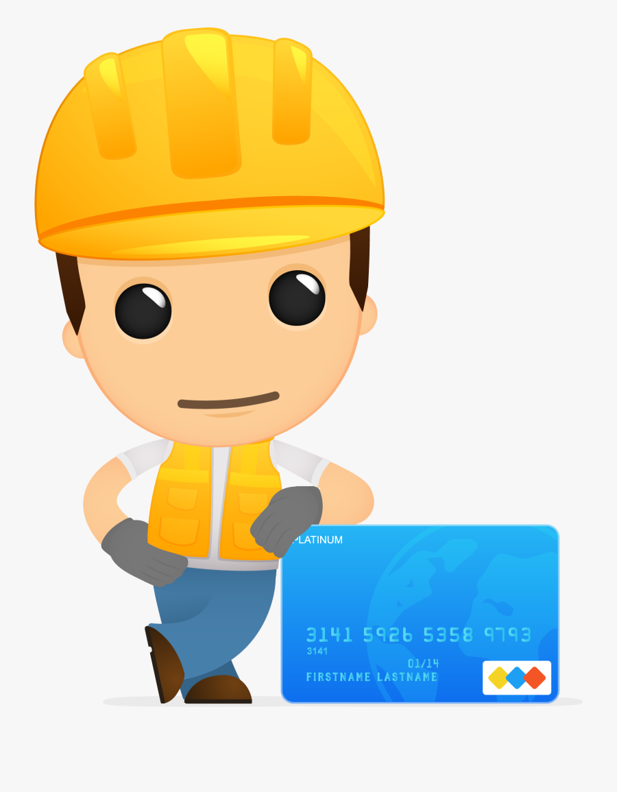 Image Representing Credit Builder - Construccion, Transparent Clipart