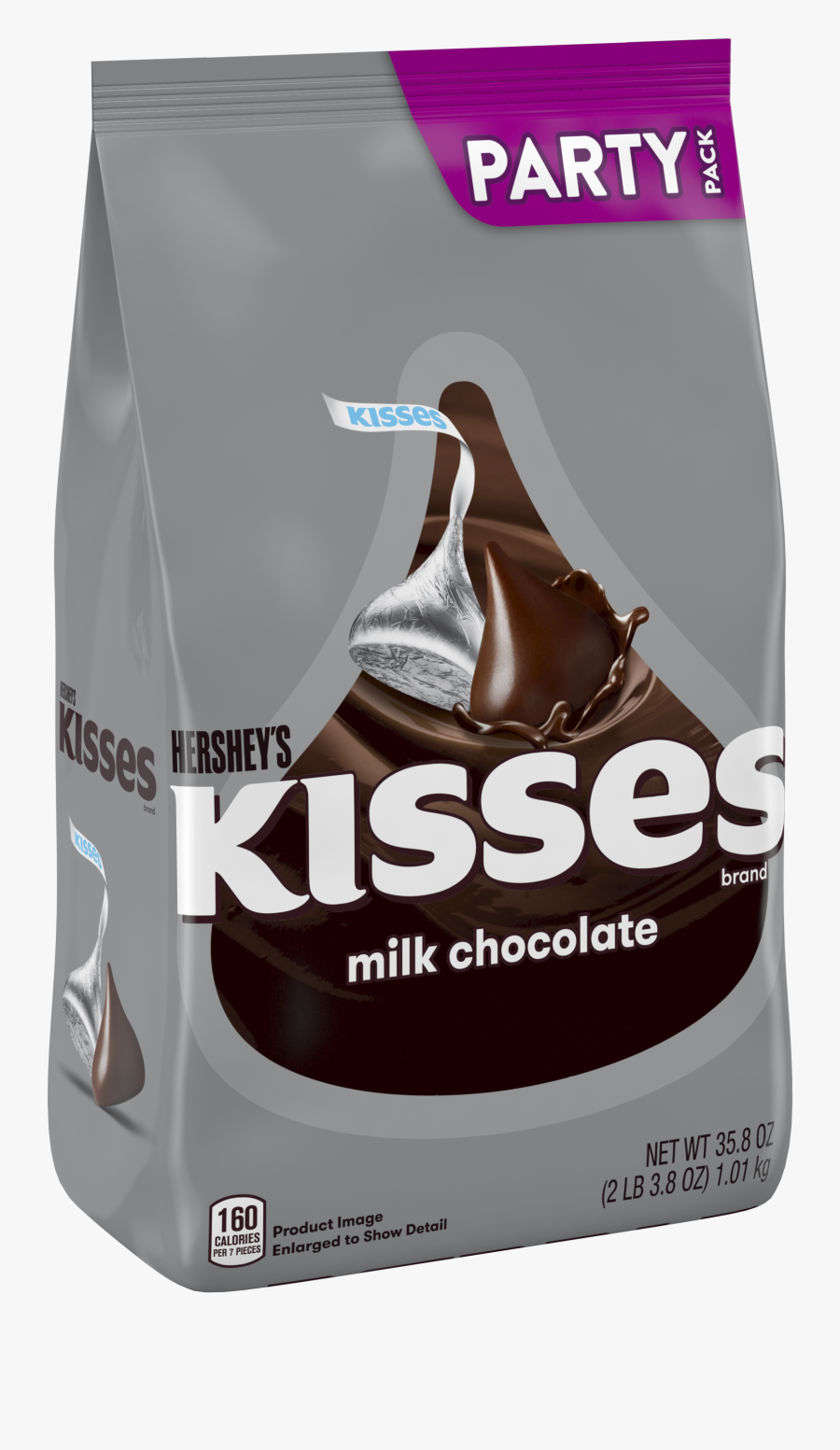 Hershey Kisses Milk Chocolate, Transparent Clipart