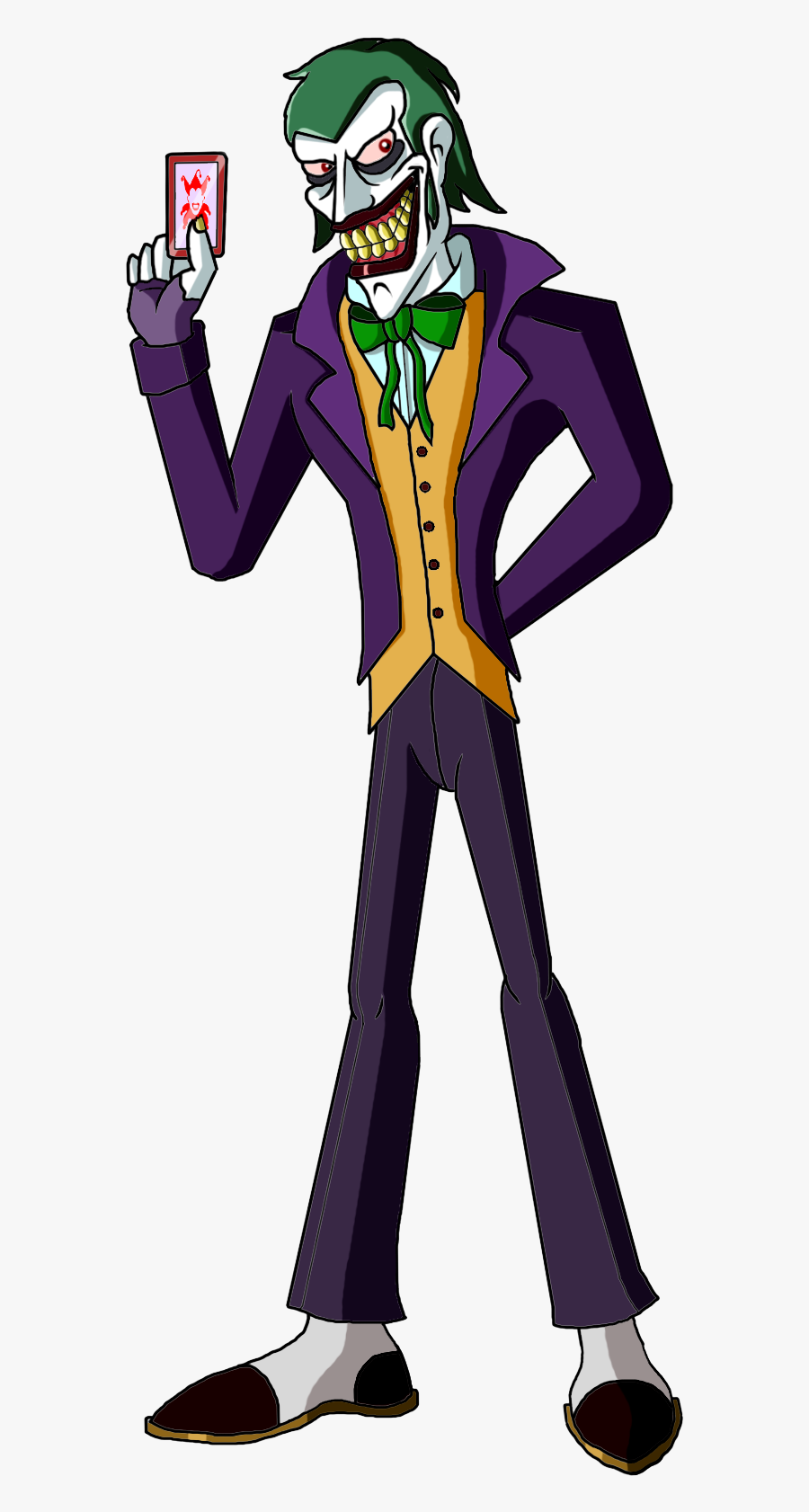 Joker Clipart Supervillain - Batman Joker Deviantart, Transparent Clipart