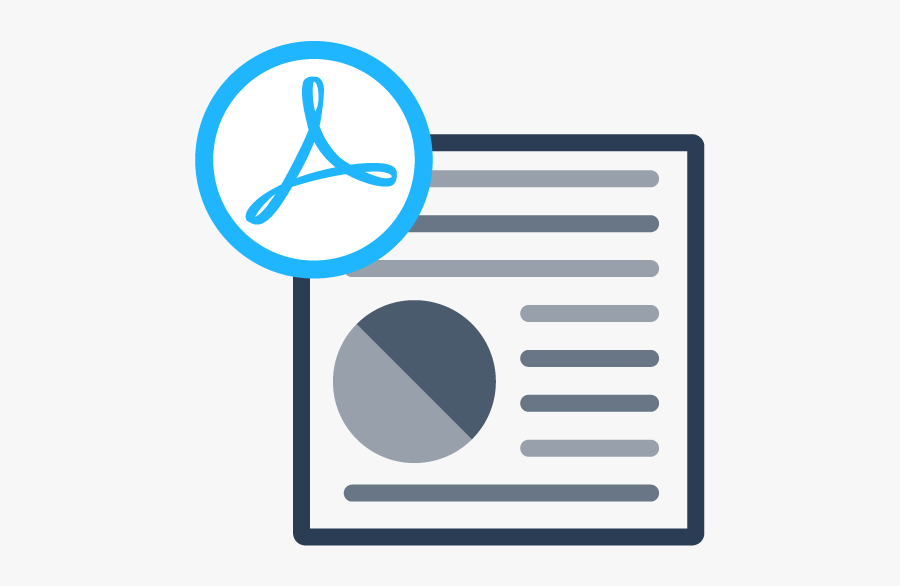 How To Use The Pdf Report Builder, Transparent Clipart