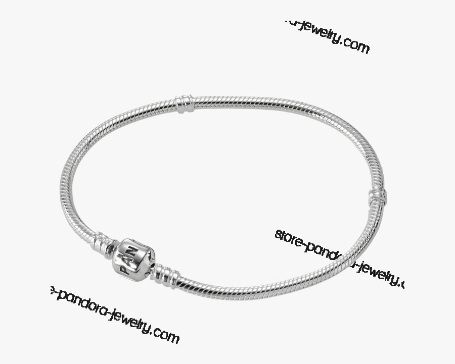 Clip Art Pandora Bracelet Discounts - Pandora Silver Bracelet, Transparent Clipart