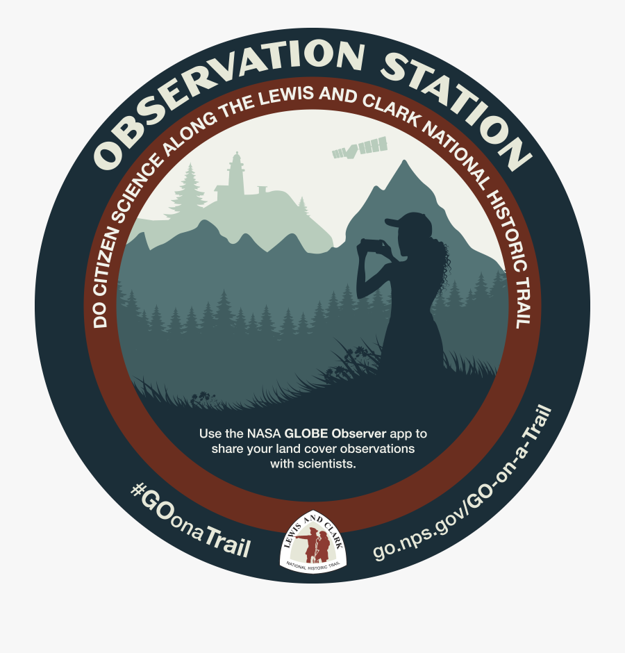 Observation Station Logo, Transparent Clipart