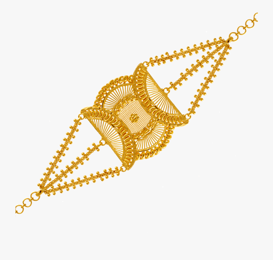 22kt Yellow Gold Bracelet For Women - Pc Chandra Jewellers Bracelet, Transparent Clipart