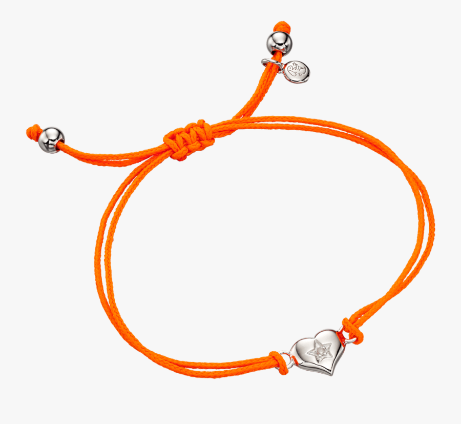 Bracelet With Silver Heart, Transparent Clipart