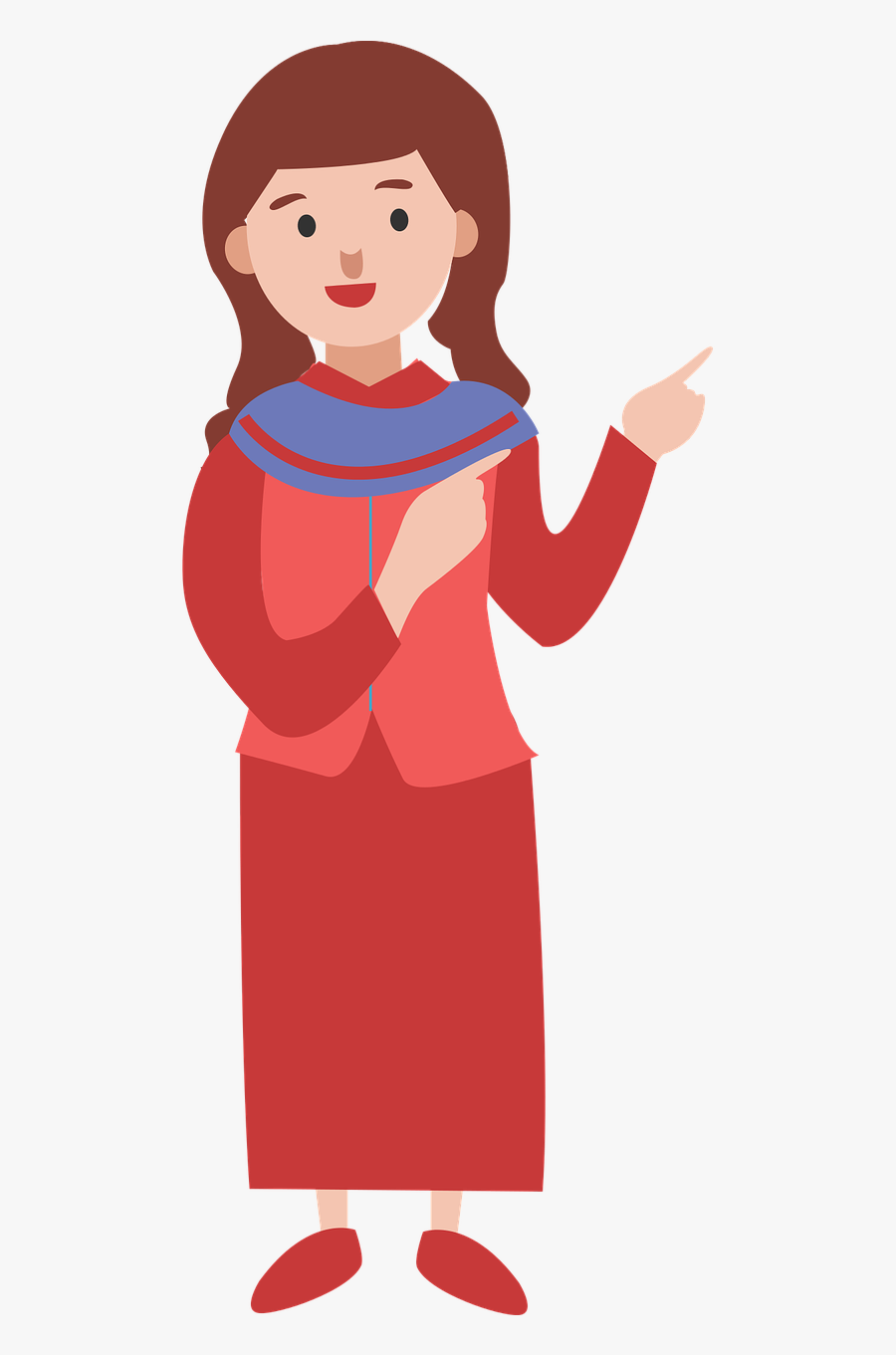 Women Illustration Character Free Picture, Transparent Clipart