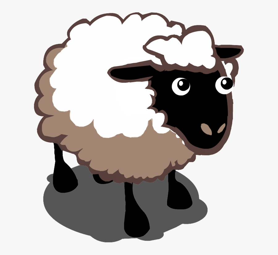 Clip Art Cartoon Lambs Pictures - Cartoon Png Sheep Icon, Transparent Clipart