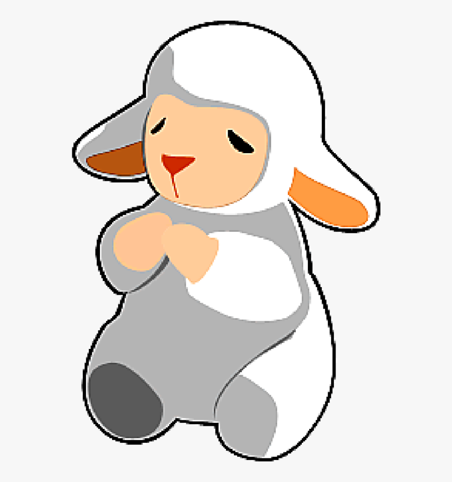 Lamb - Cartoon, Transparent Clipart
