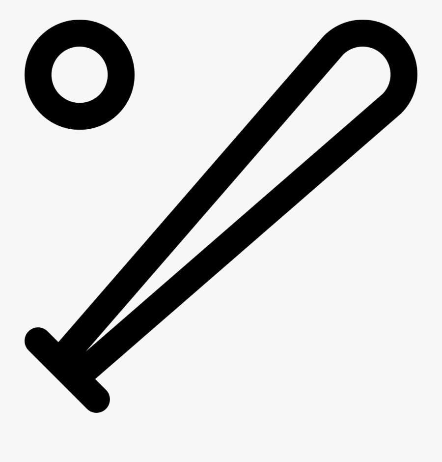 Baseball Bat, Transparent Clipart