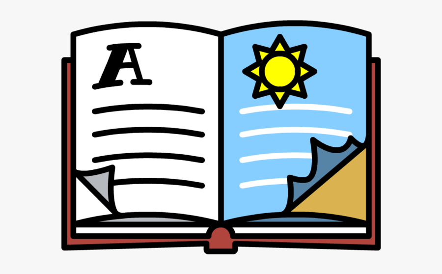 Illustration Of Book, Transparent Clipart