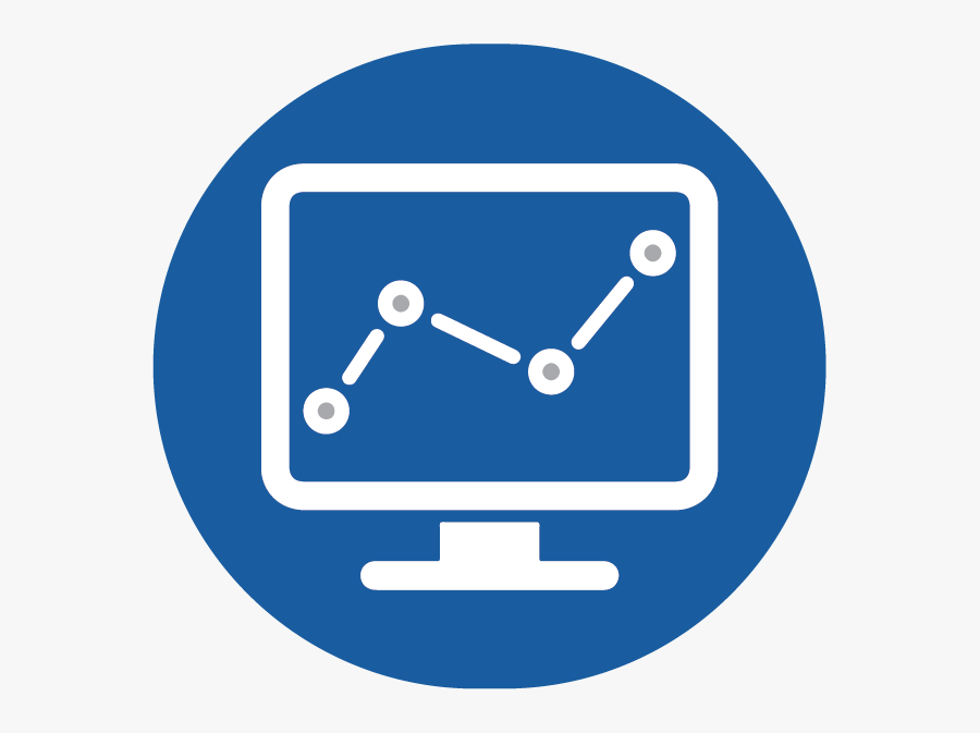 Monitoring Icon Black Background, Transparent Clipart