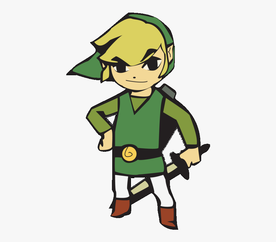 Link Legend Of Zelda Wind Waker, Transparent Clipart