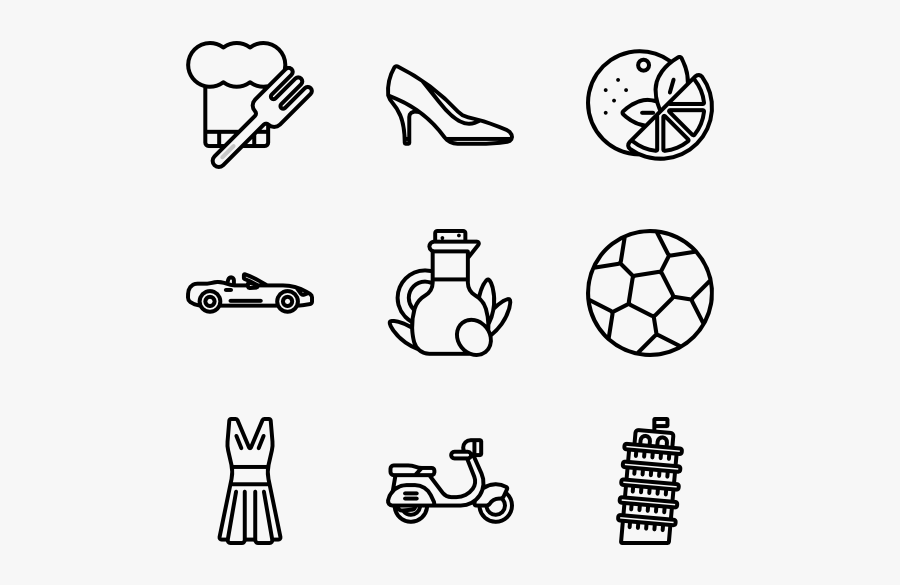 Italy, Transparent Clipart