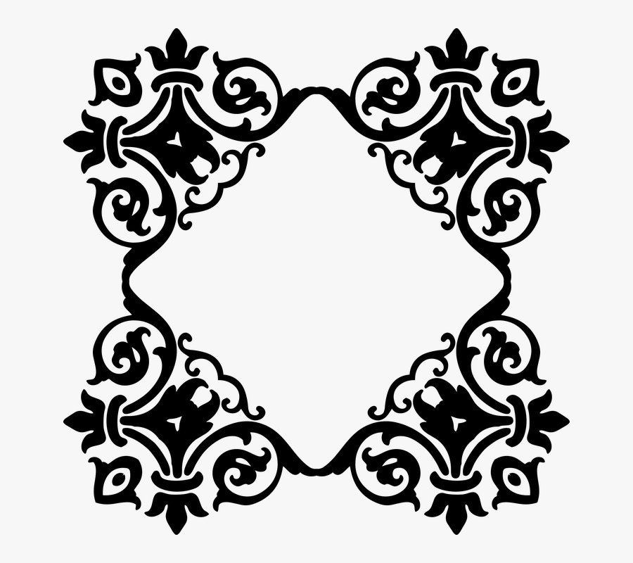 Damask Pattern Png, Transparent Clipart