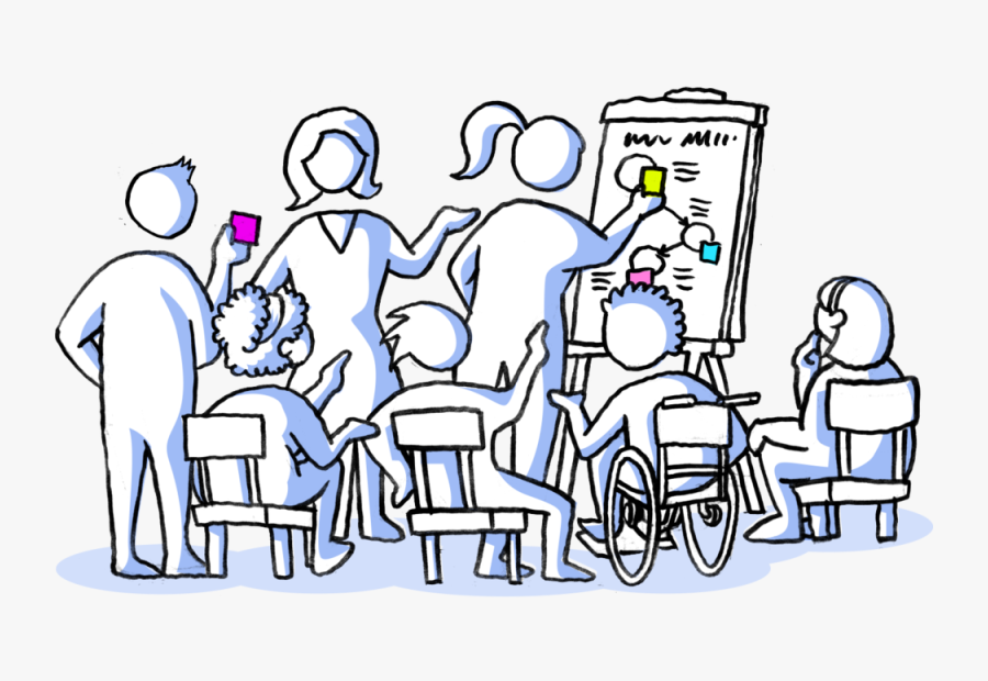 Meeting Clip Art Transprent - Cartoon On People Meeting Png, Transparent Clipart