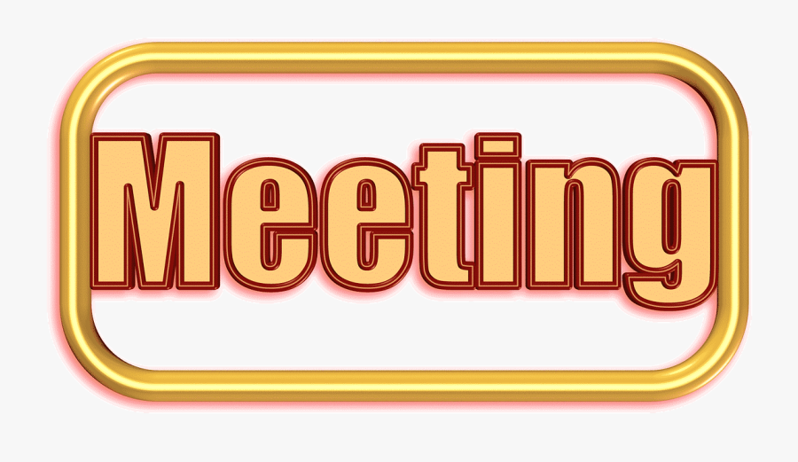 Sign Meeting - Calligraphy, Transparent Clipart