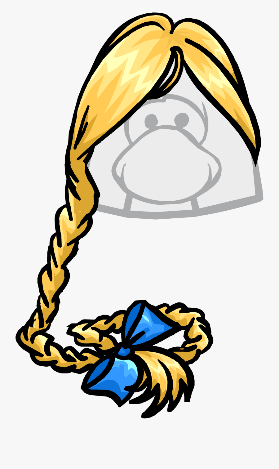 Club Penguin Rewritten Wiki - Club Penguin Braid, Transparent Clipart