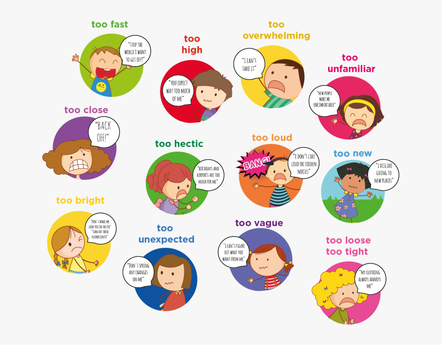 Prepare For Sensory Challenges - Autism Triggers, Transparent Clipart