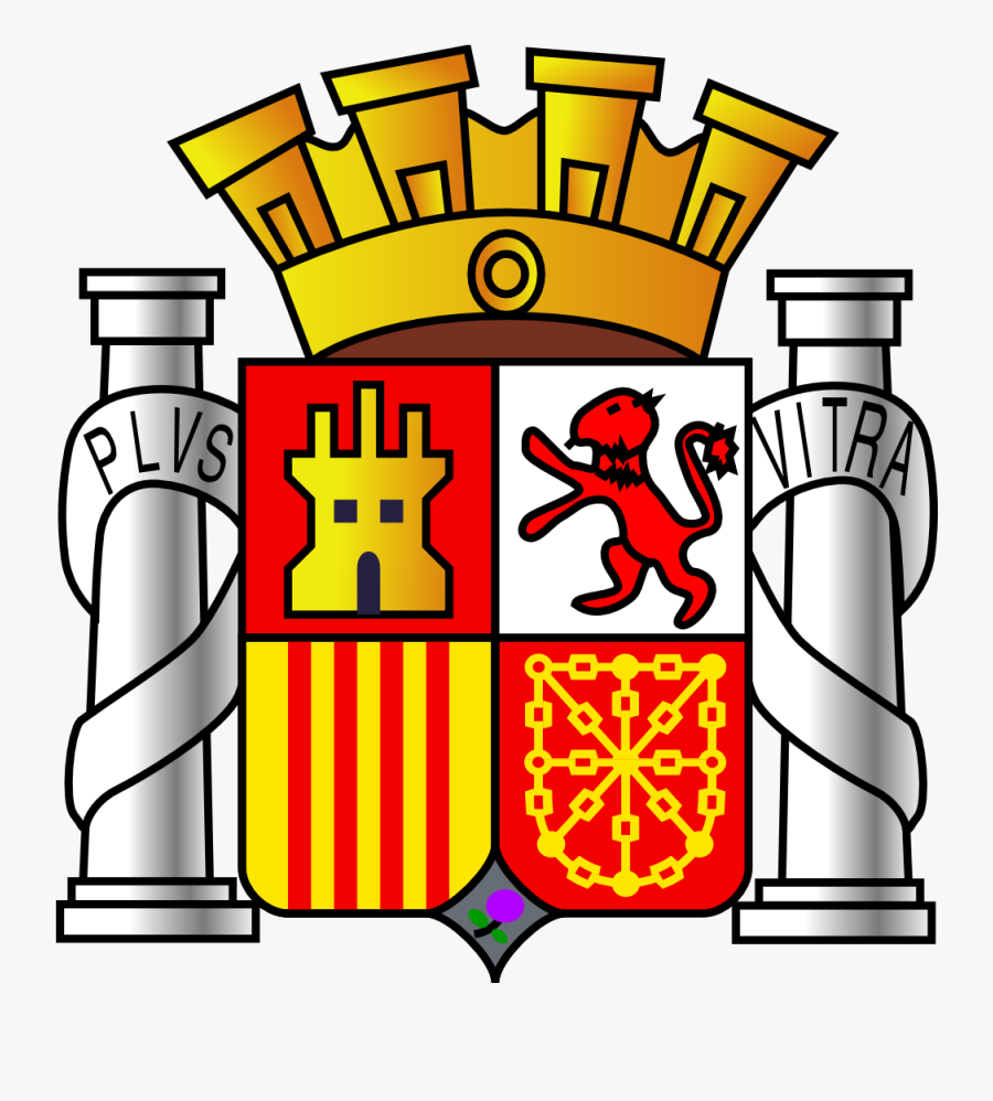 Spain Sencond Republic Coat Of Arms - Coat Of Arms Spanish Flag, Transparent Clipart
